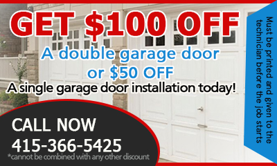 Garage Door Repair Sausalito coupon - download now!